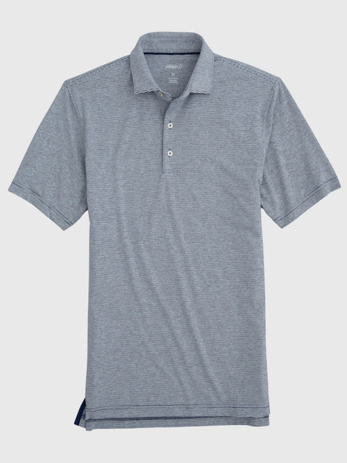 Johnnie-O Men's Lyndonn Stripe Performance Jersey Polo