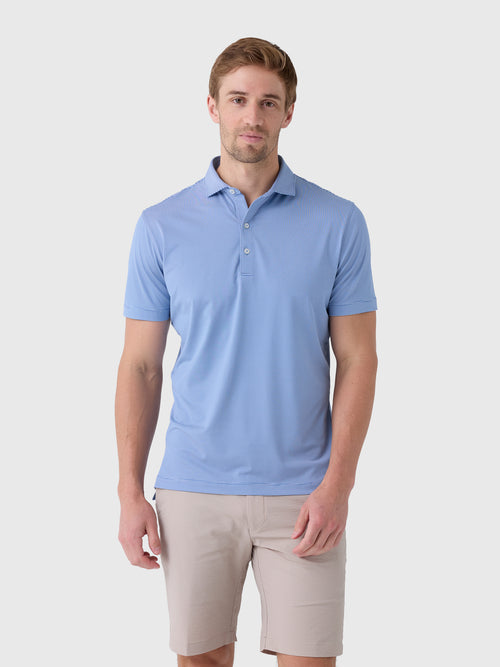 Johnnie-O Men's Lyndonn Stripe Performance Jersey Polo
