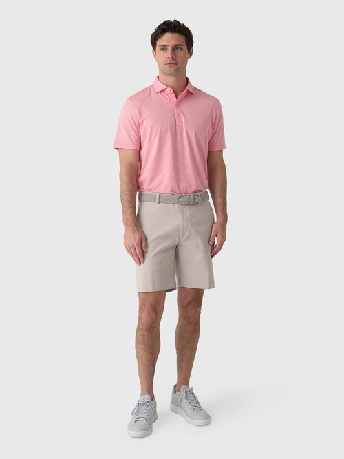 Johnnie-O Men's Lyndonn Stripe Performance Jersey Polo