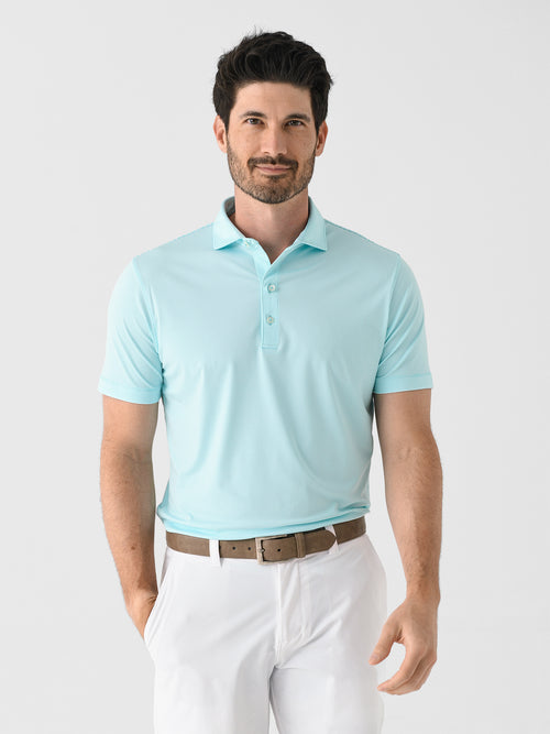 Johnnie-O Men's Lyndonn Stripe Performance Jersey Polo