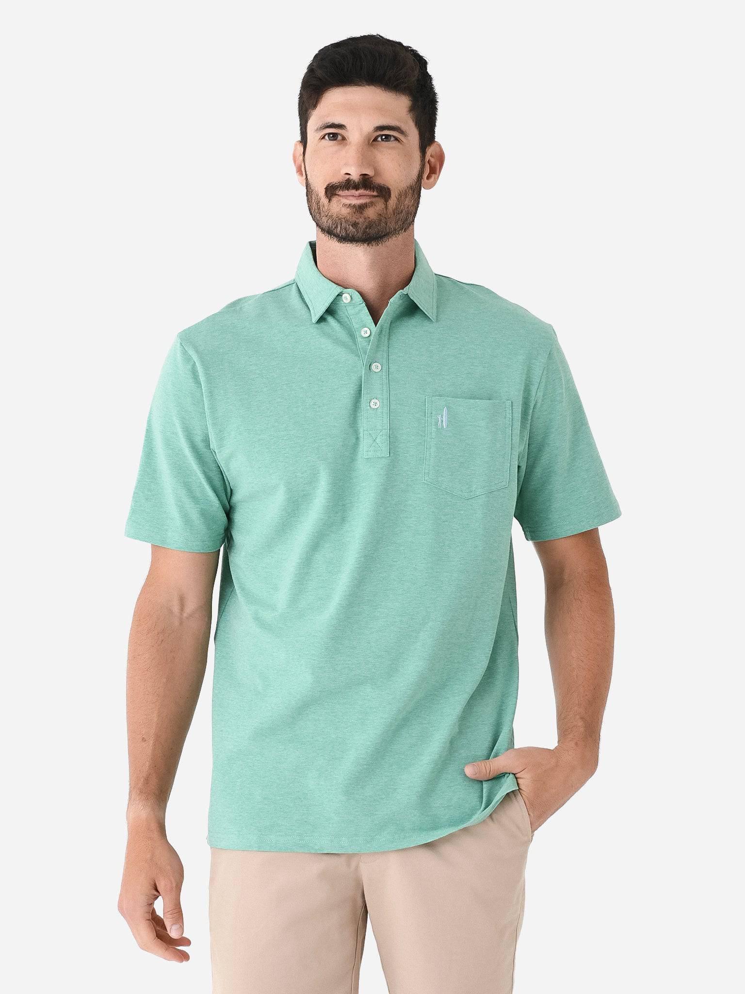 Johnnie-O Men's Heathered Original Polo - Saint Bernard