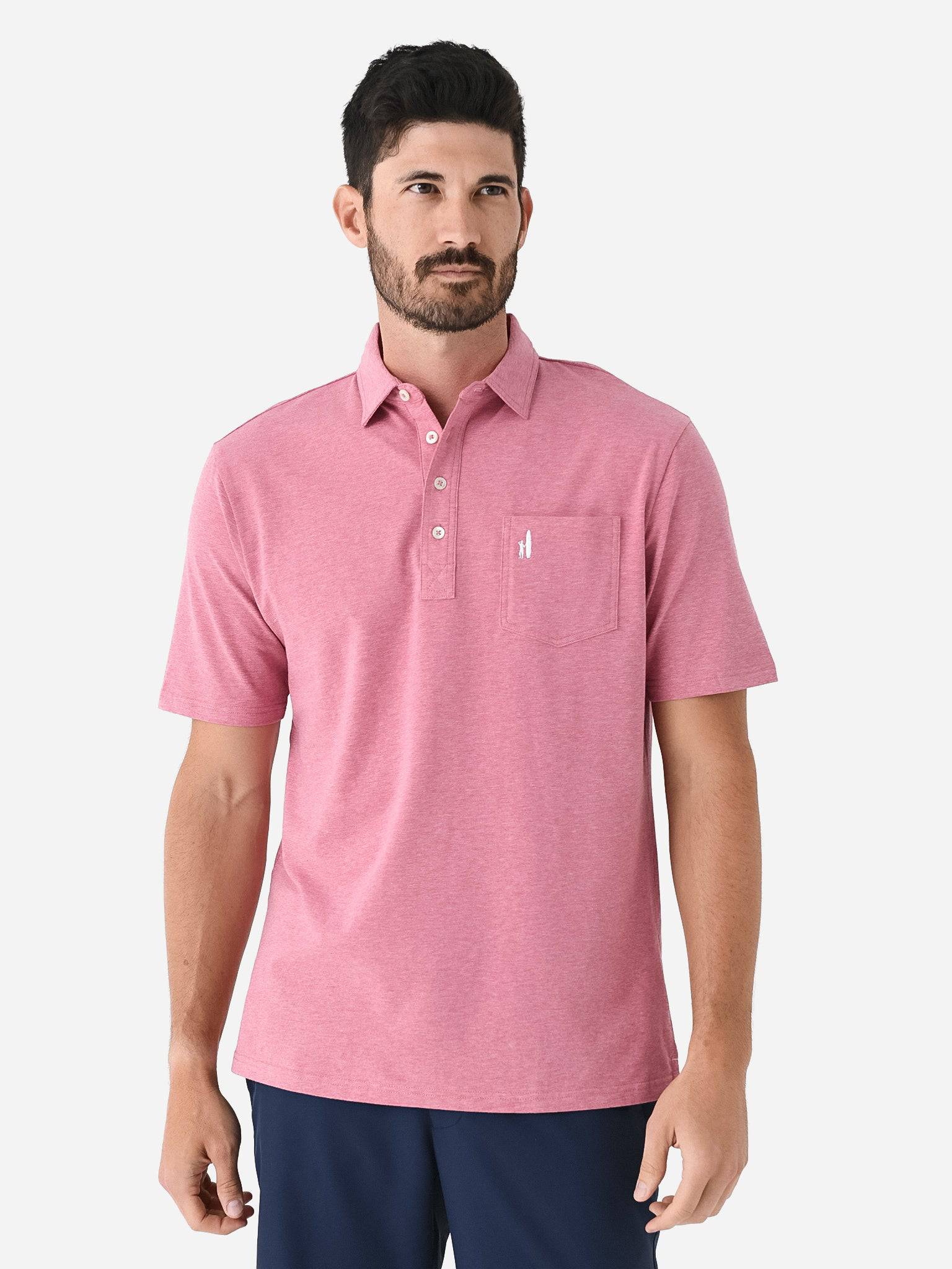 Johnnie-O Men's Heathered Original Polo - Saint Bernard