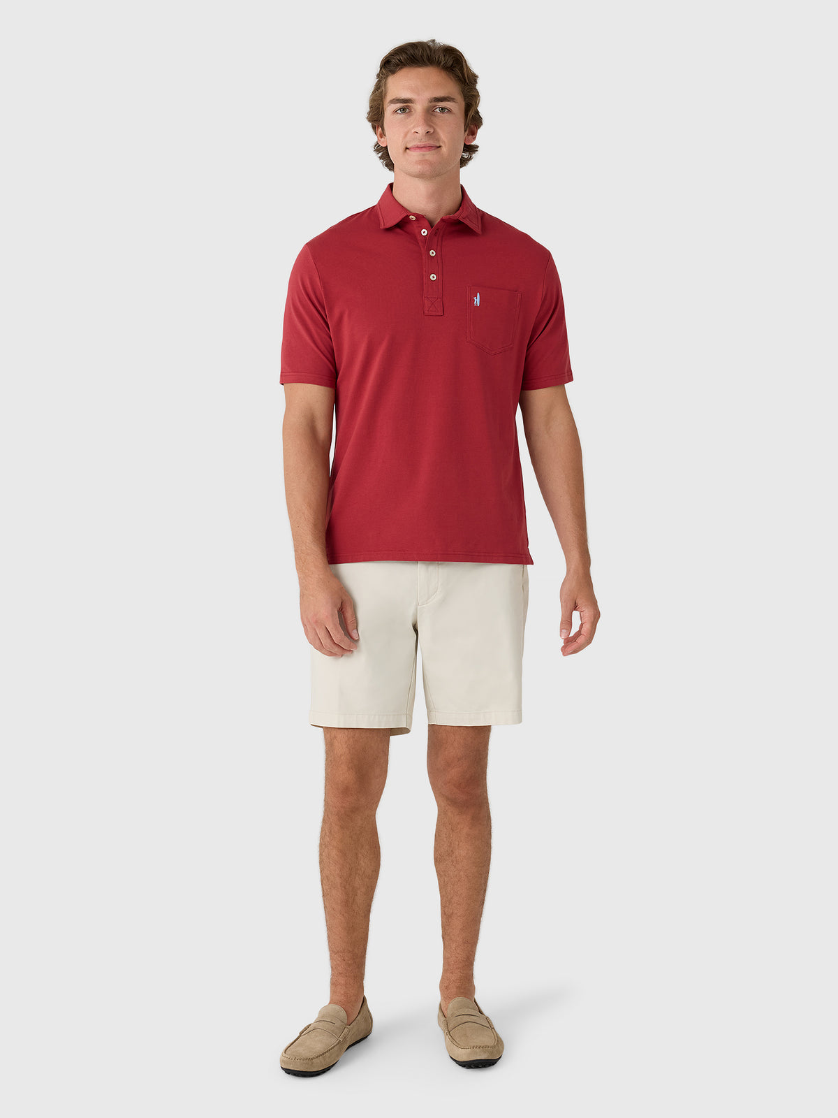Johnnie-O Men's Original 4-Button Polo - Saint Bernard