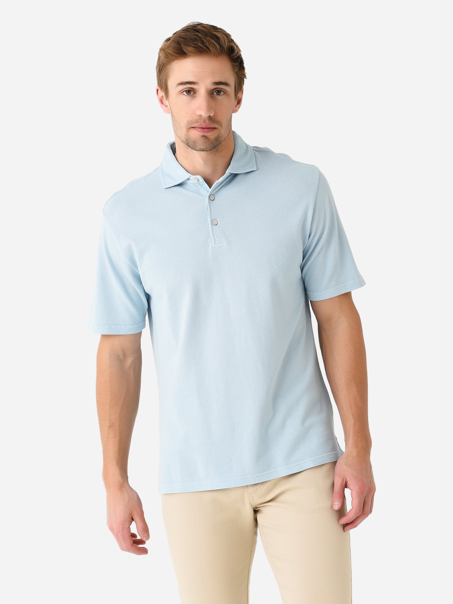 Johnnie-O Men's Shoreline Piqué Polo - Saint Bernard