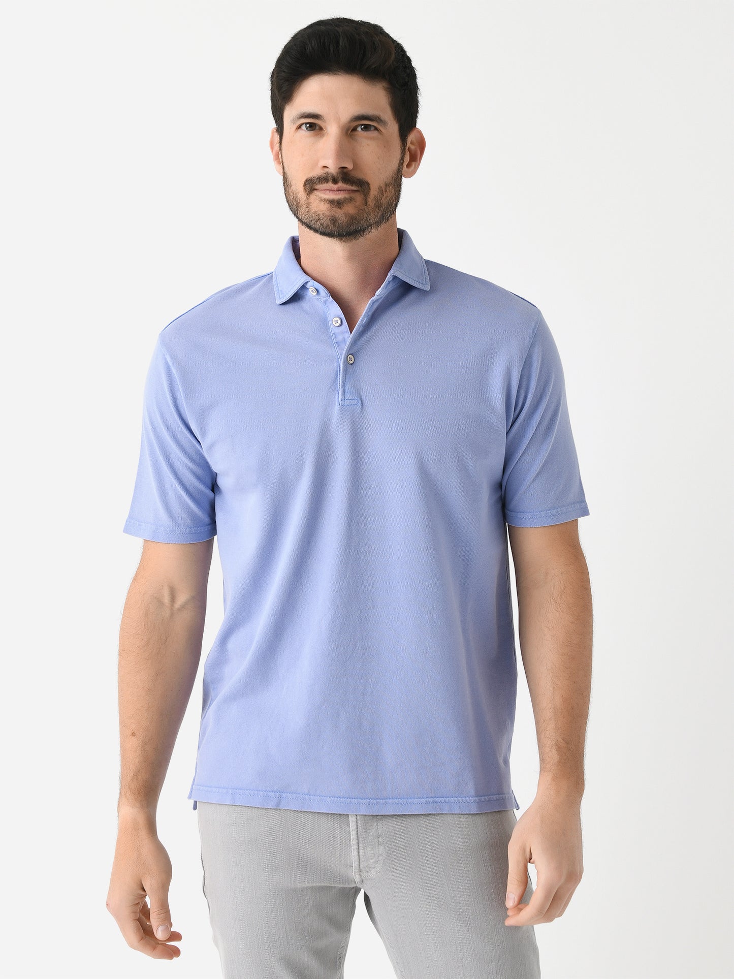 Johnnie-O Men's Shoreline Piqué Polo - Saint Bernard