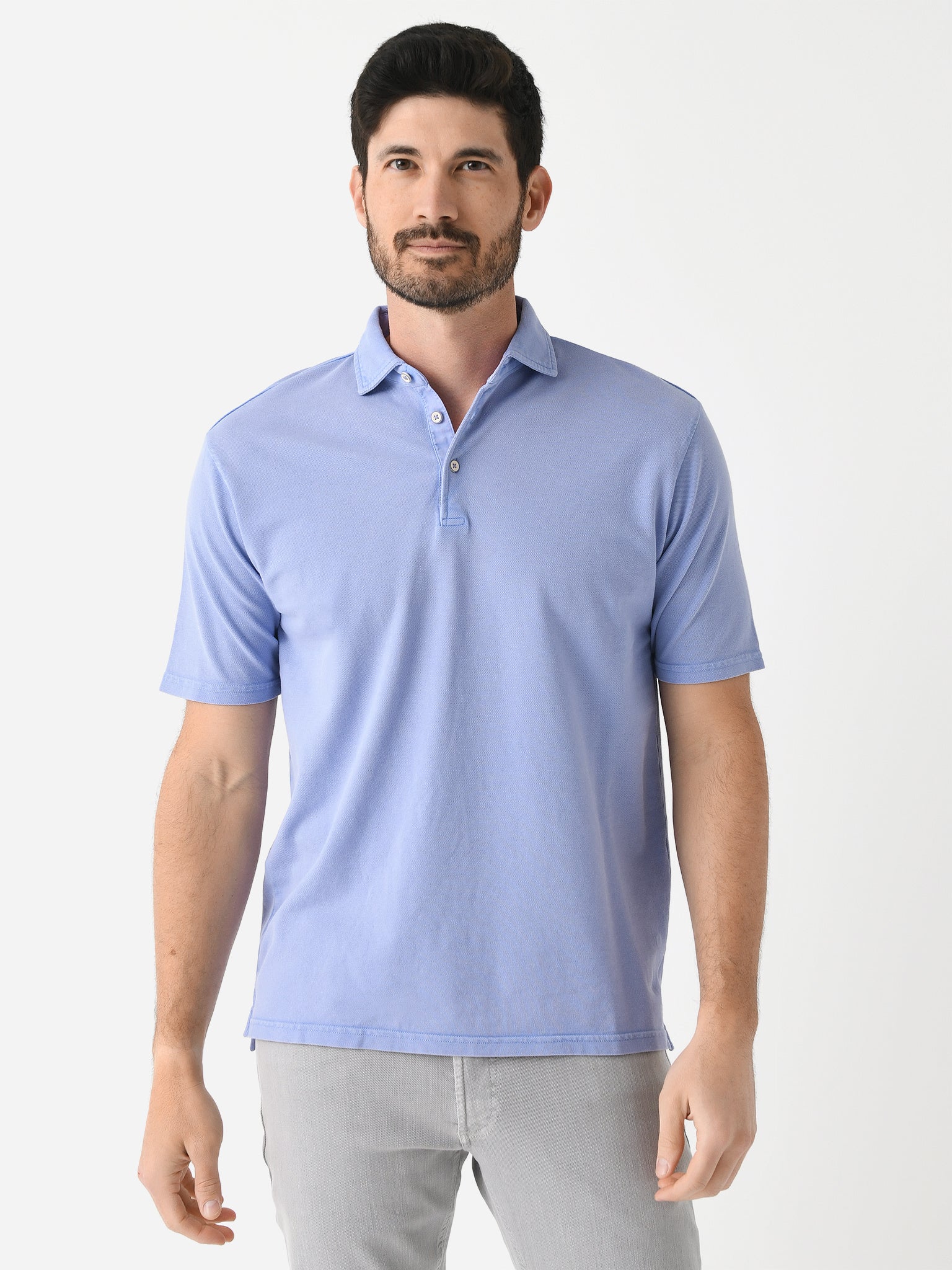 Johnnie-O Men's Shoreline Piqué Polo - Saint Bernard