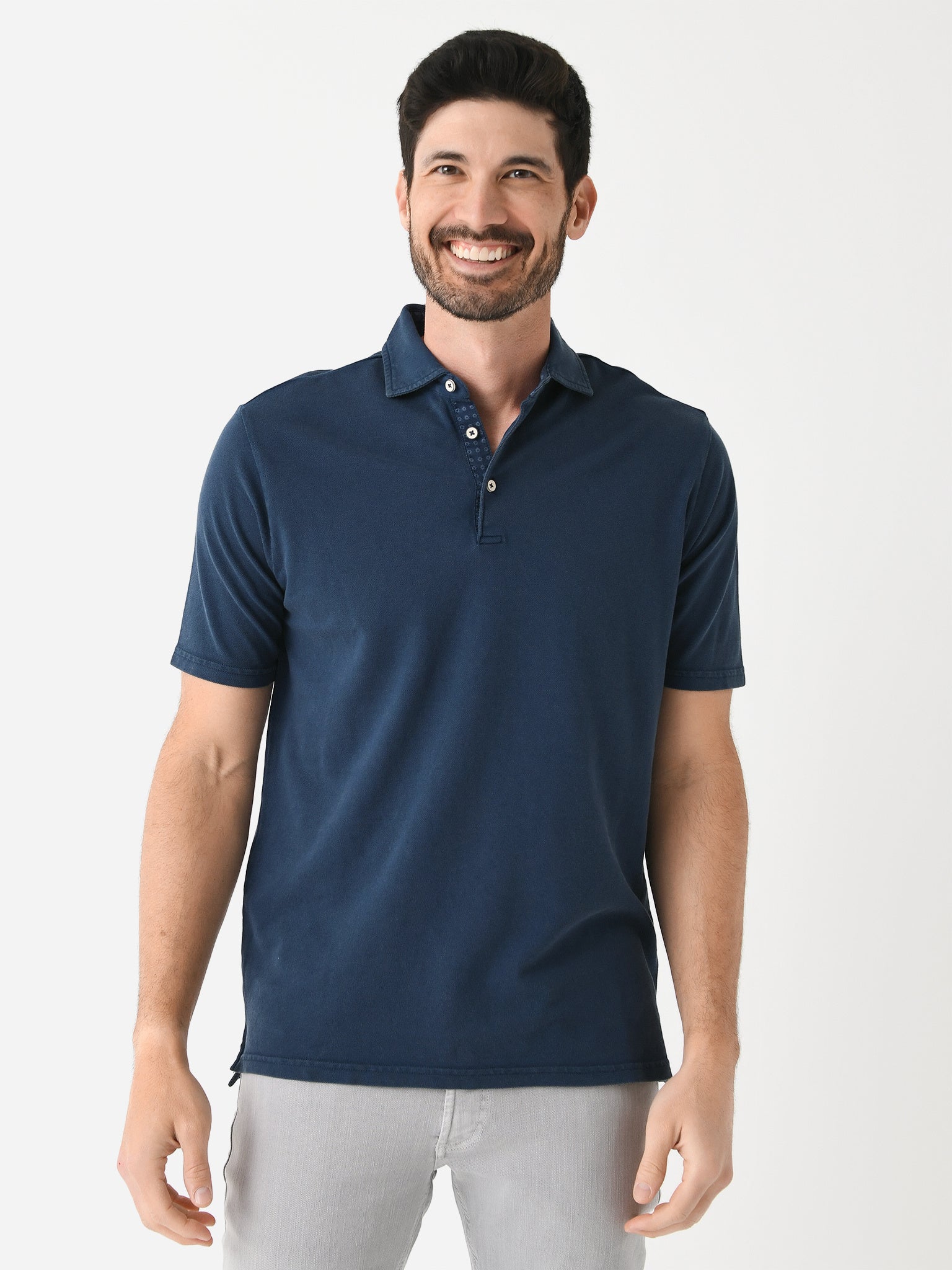 Johnnie-O Men's Shoreline Piqué Polo - Saint Bernard