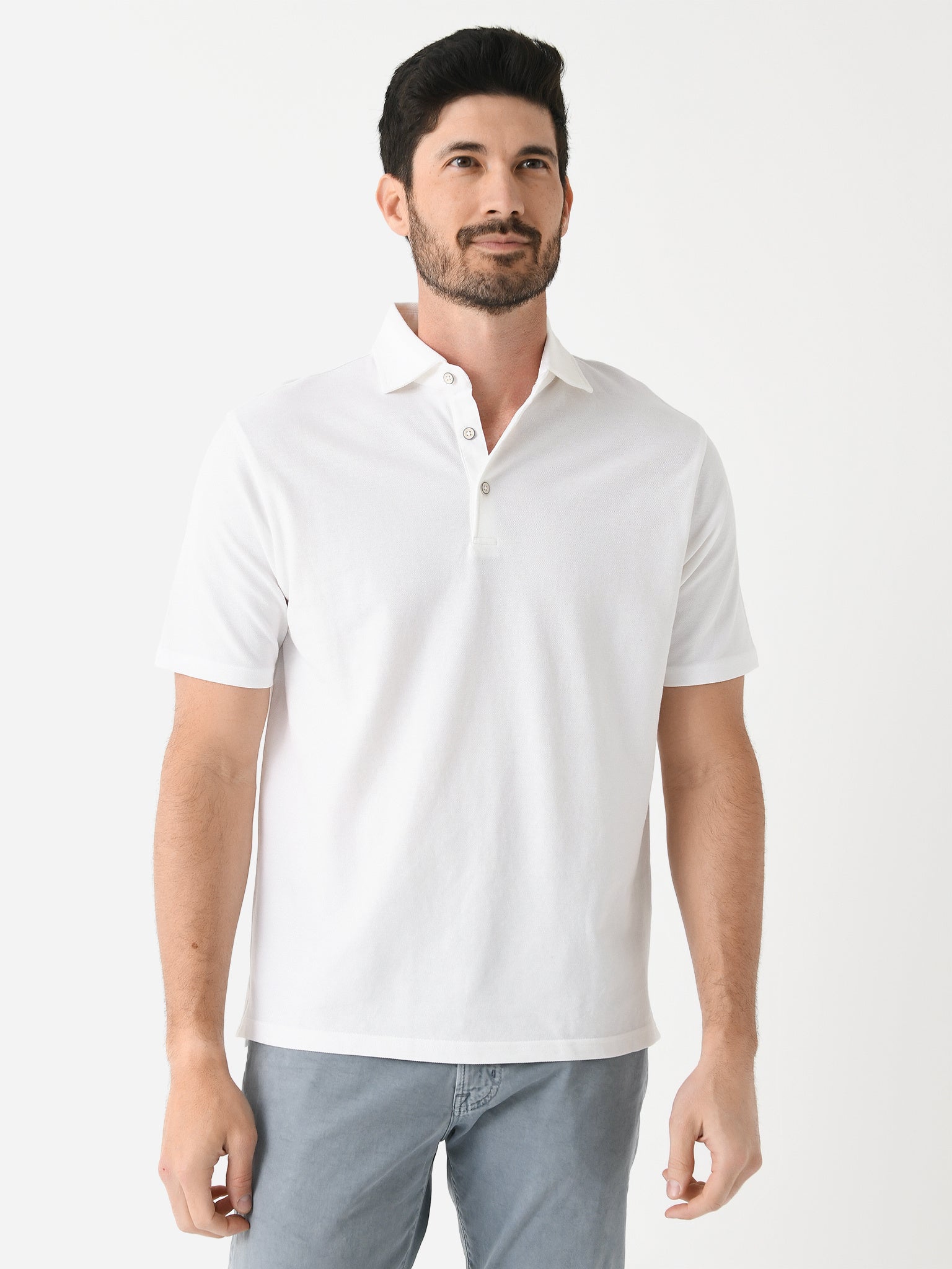 Johnnie-O Men's Shoreline Piqué Polo - Saint Bernard
