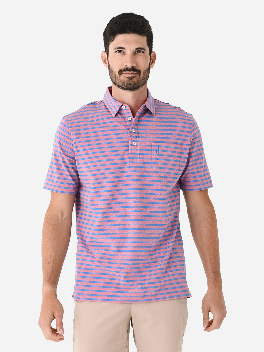 Johnnie-O Men's Atkins Hangin' Out Polo - Saint Bernard
