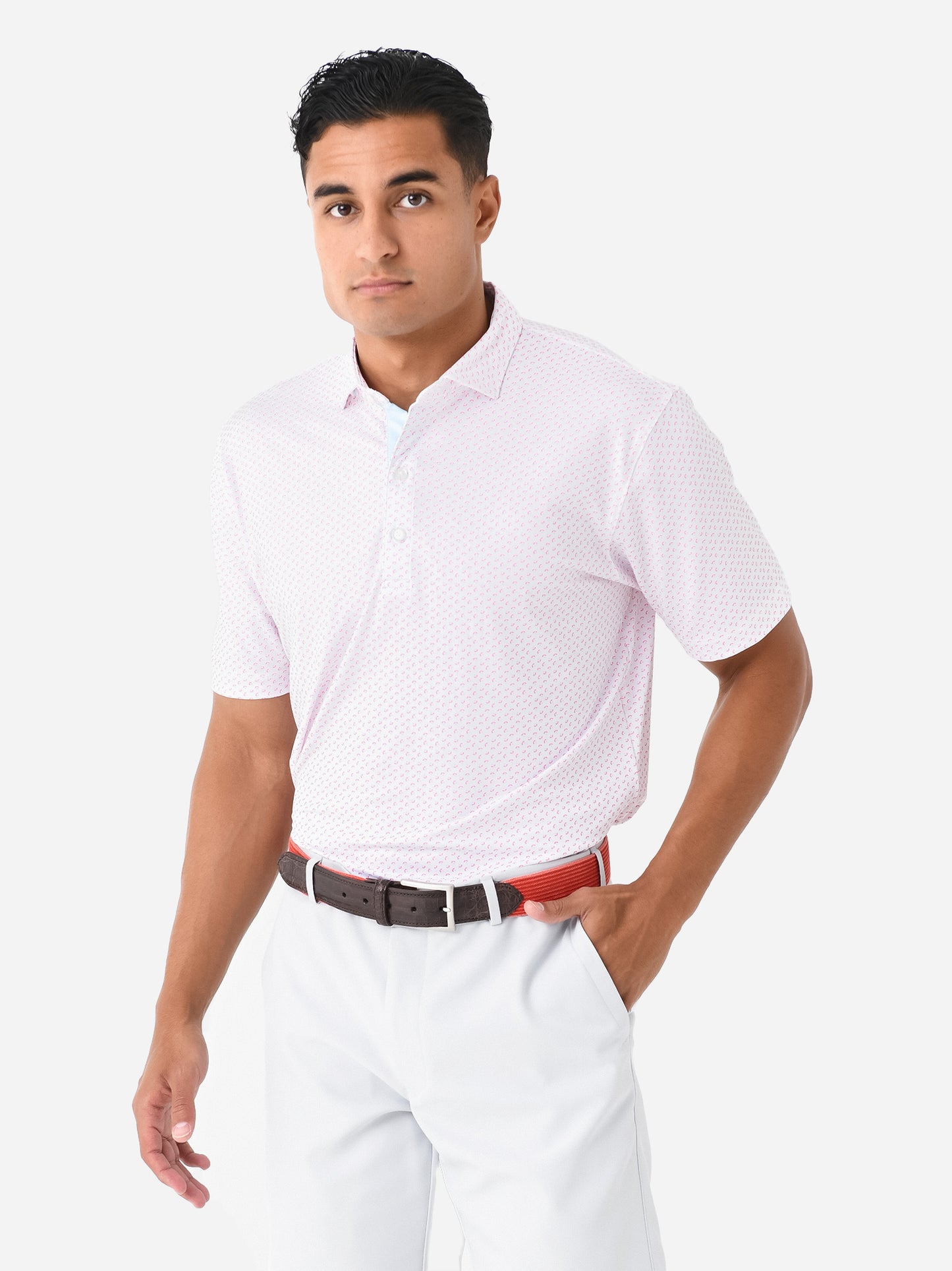 Johnnie-O Men's Keaton Prep-Formance Polo - Saint Bernard