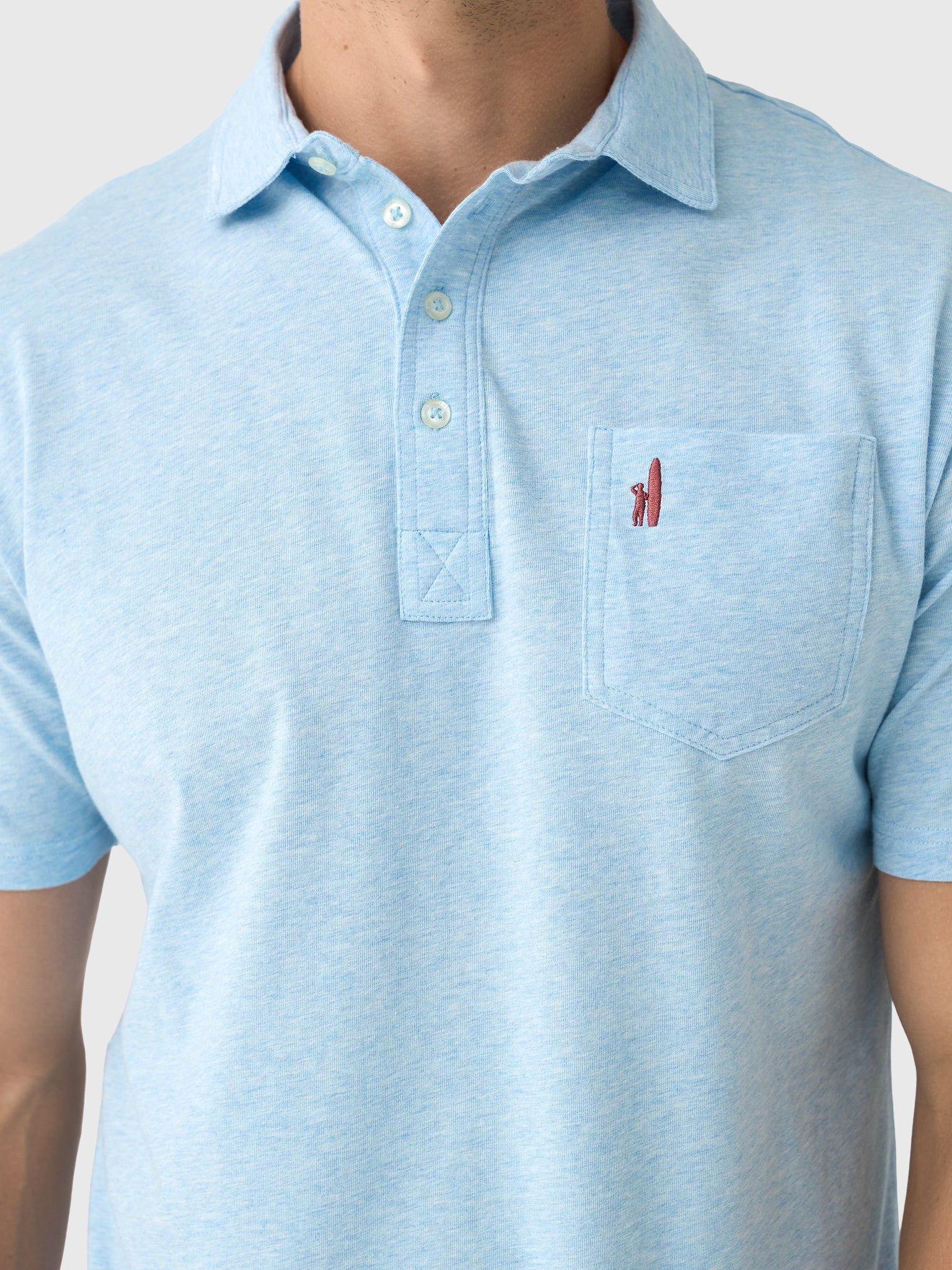Johnnie-O Men's Heathered 2.0 Original 4-Button Polo | $89.00