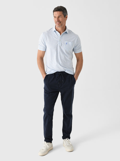 Johnnie-O Men's Original 4-Button Polo Matthis Stripe Polo