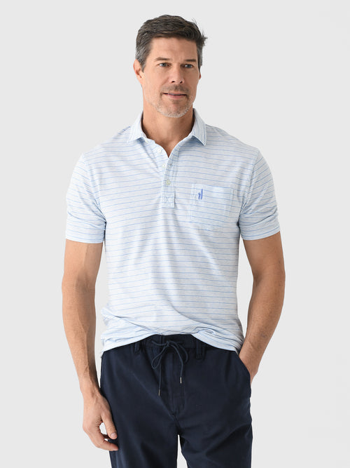 Johnnie-O Men's Original 4-Button Polo Matthis Stripe Polo