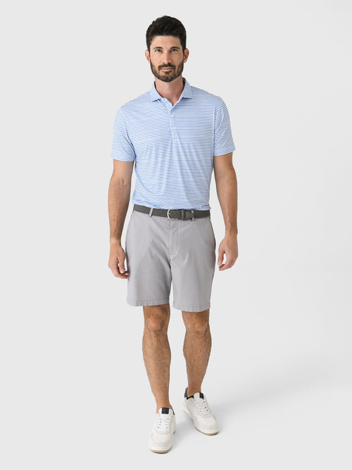 Johnnie-O Men's Warwick Striped Featherweight Performance Polo