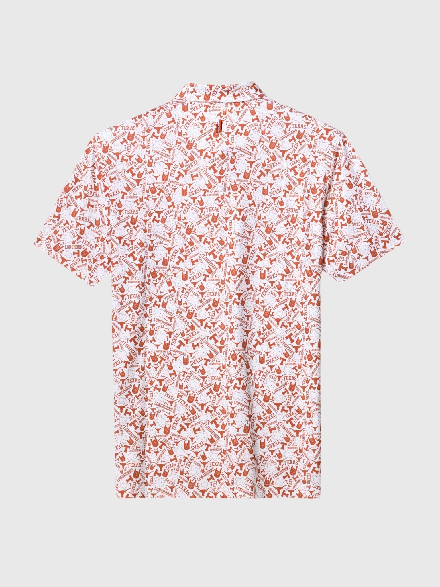 Johnnie-O Men's University of Texas Galvin Performance Jersey Printed Polo