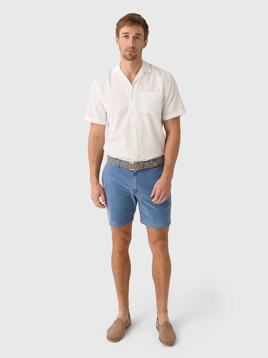 Johnnie-O Men's Barchers Corduroy Short - Saint Bernard