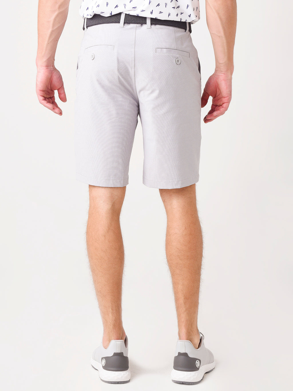 Johnnie-O Men's Men's Wyatt Prep-Performance Short - Saint Bernard