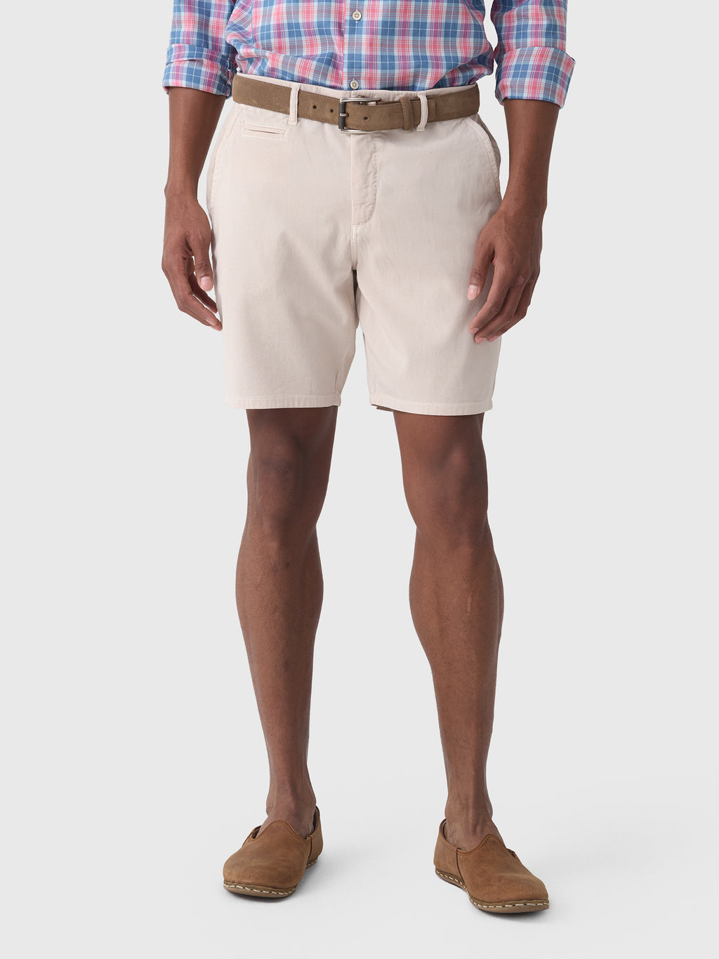Johnnie-O Men's Nassau Cotton Blend Short - Saint Bernard