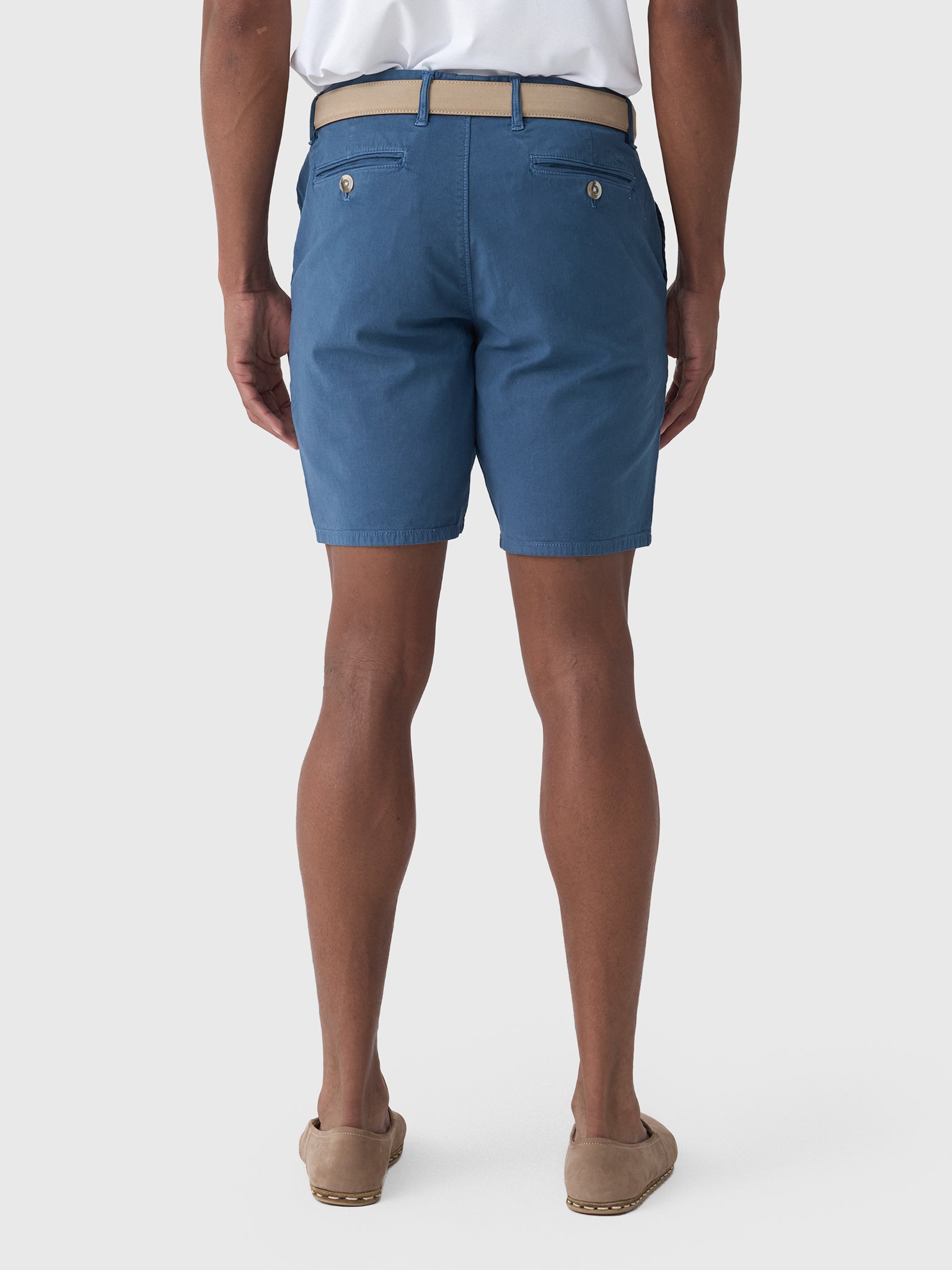 Johnnie-O Men's Nassau Cotton Blend Short - Saint Bernard