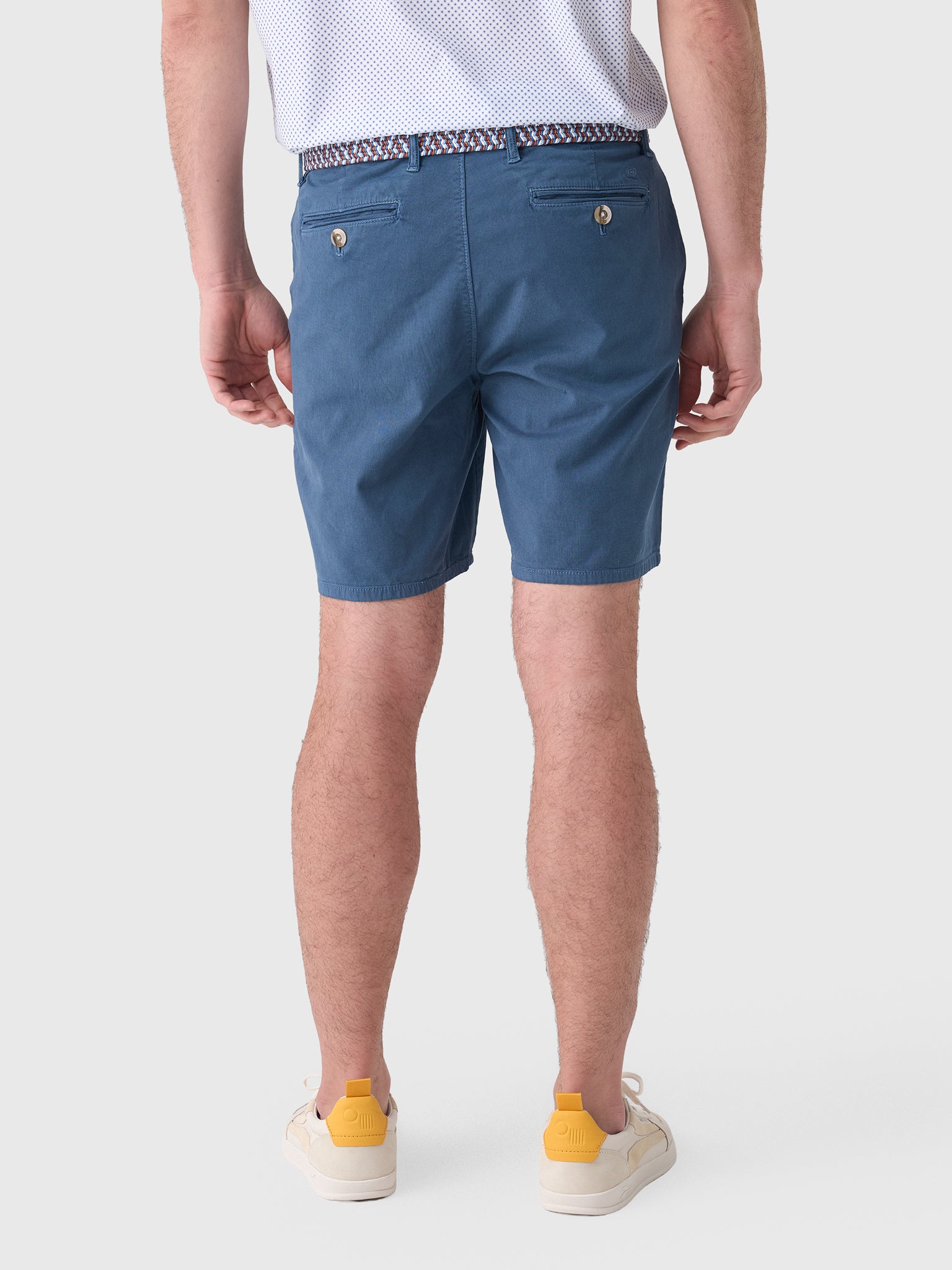 Johnnie-O Men's Nassau Cotton Blend Short - Saint Bernard