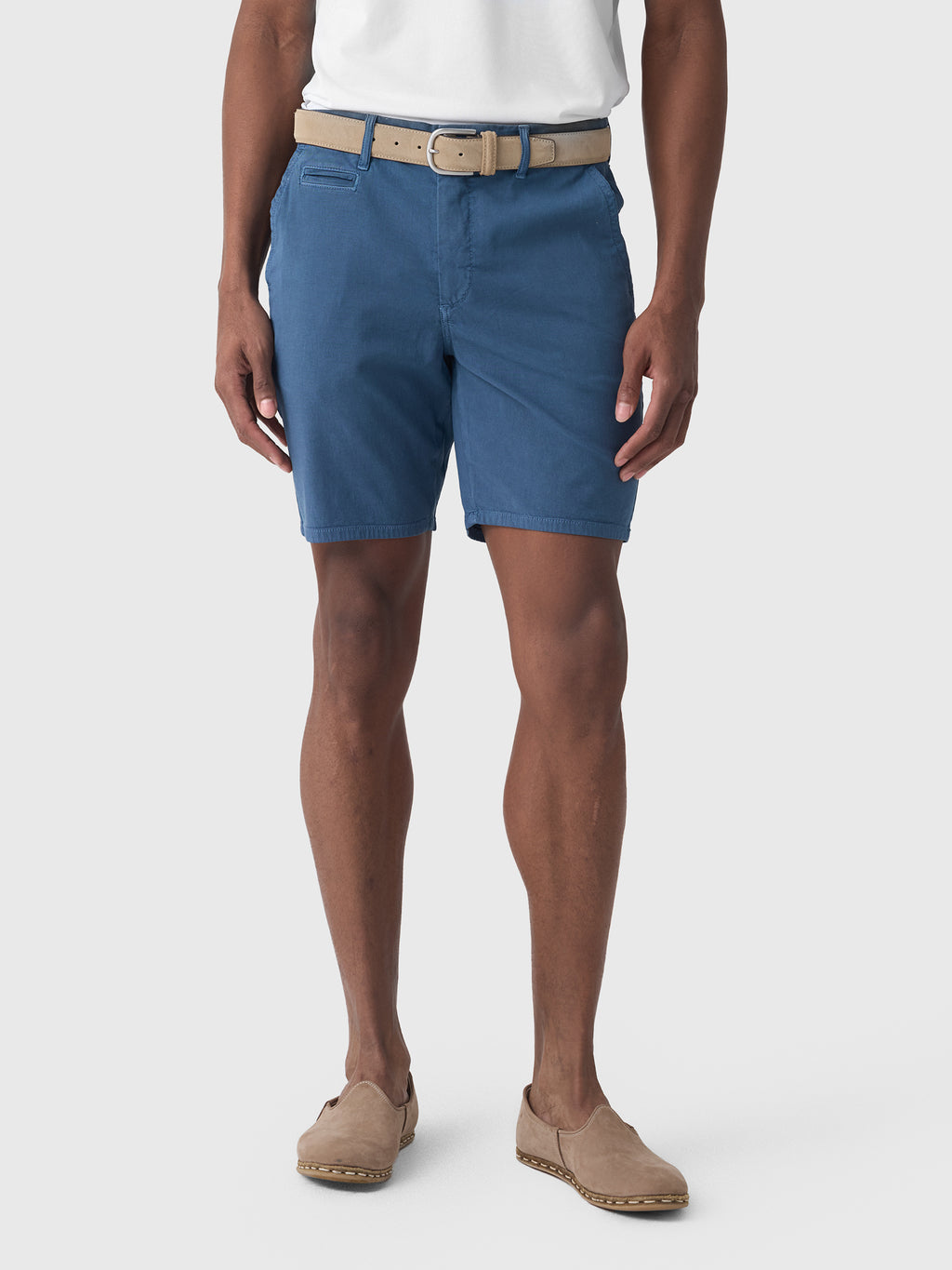 Johnnie-O Men's Nassau Cotton Blend Short - Saint Bernard
