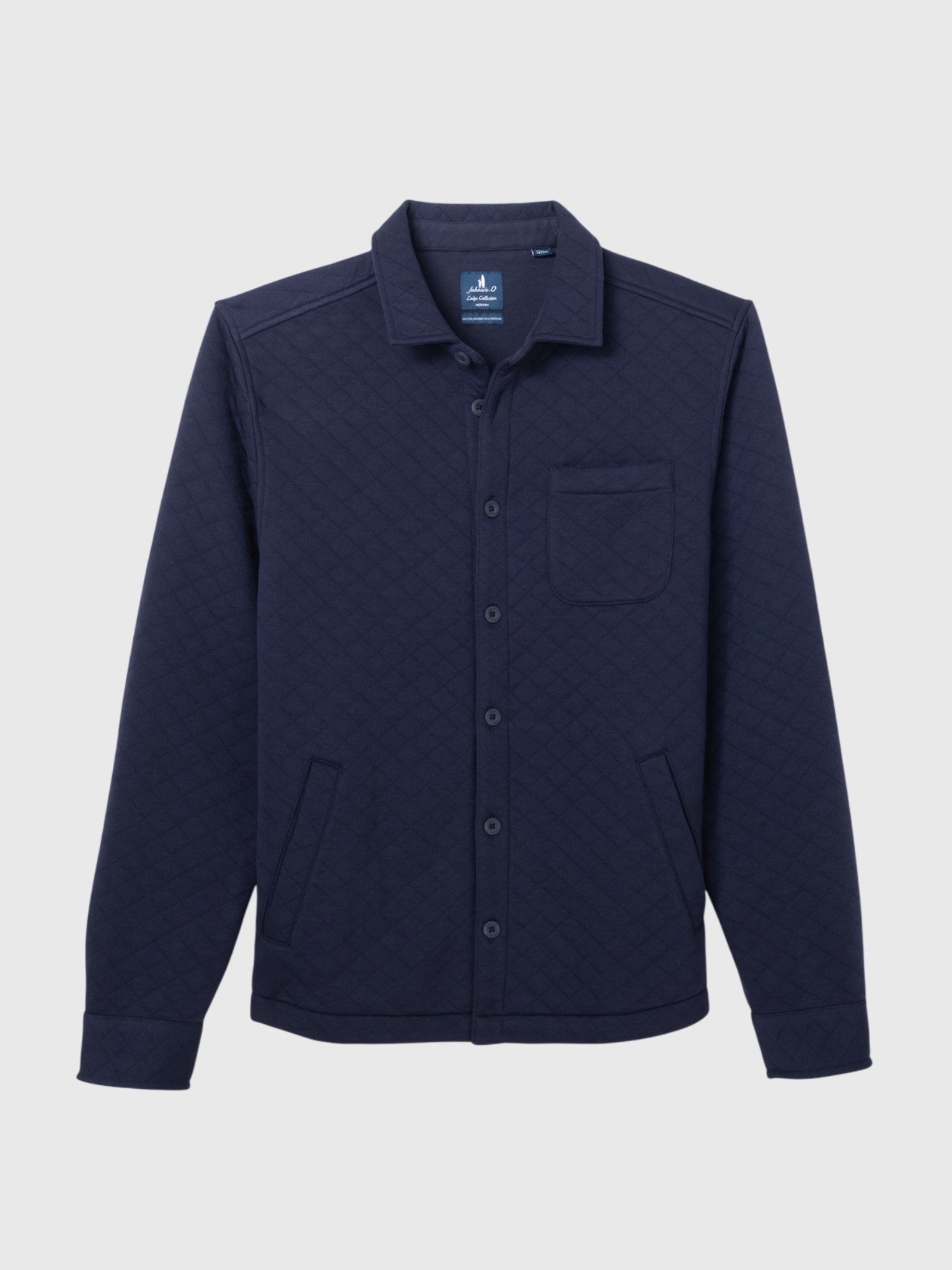 Johnnie-O Men's Stowe Quilt Shacket