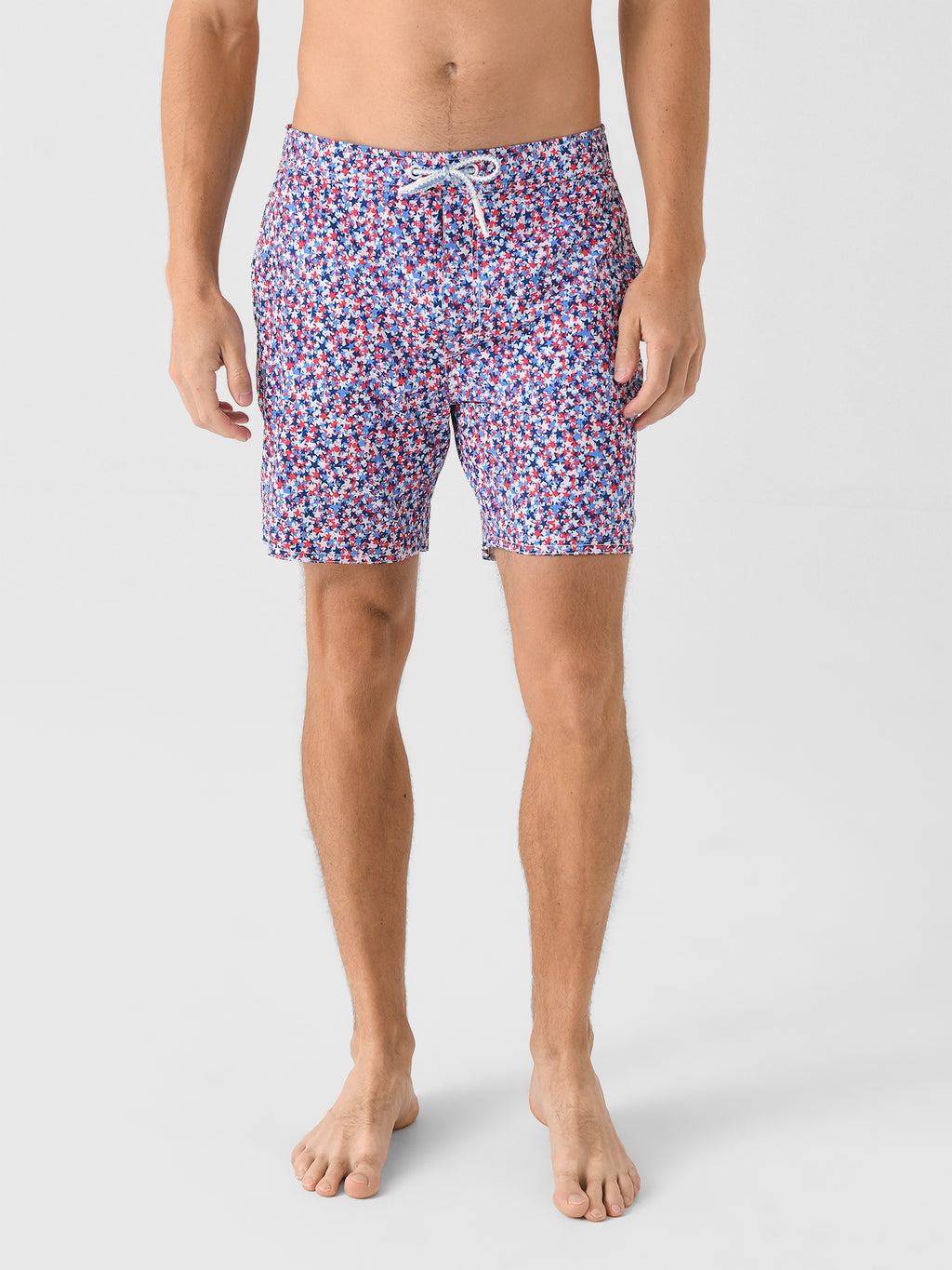 Johnnie-O Men's Seeing Stars Swim Trunk - Saint Bernard