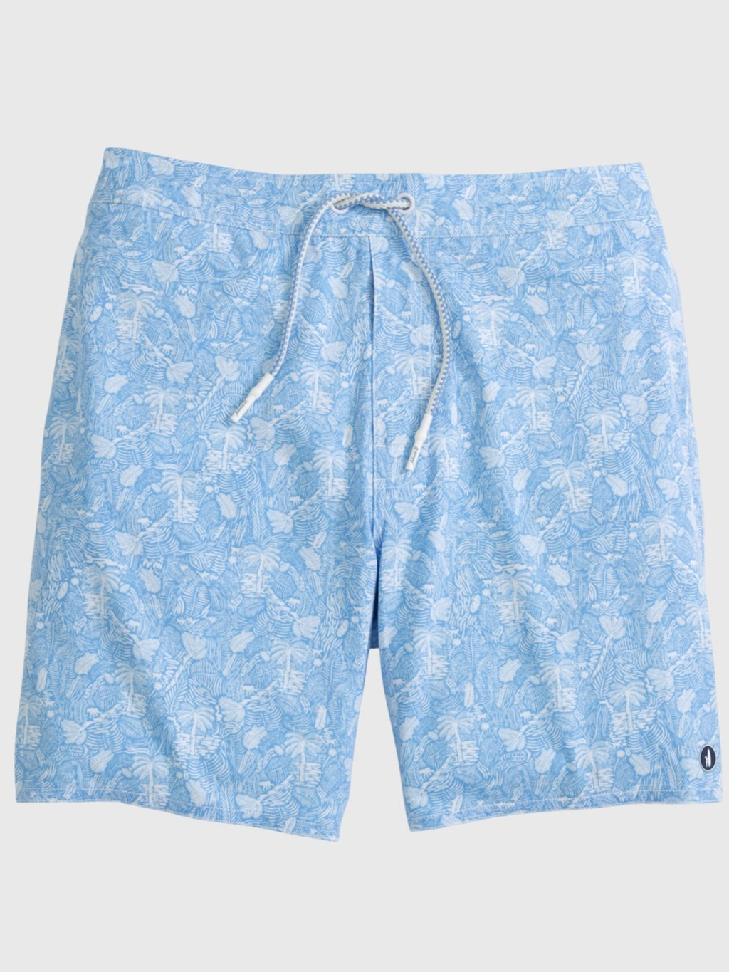 Johnnie-O Men's Swingin' Half Elastic 7" Swim Trunk - Saint Bernard