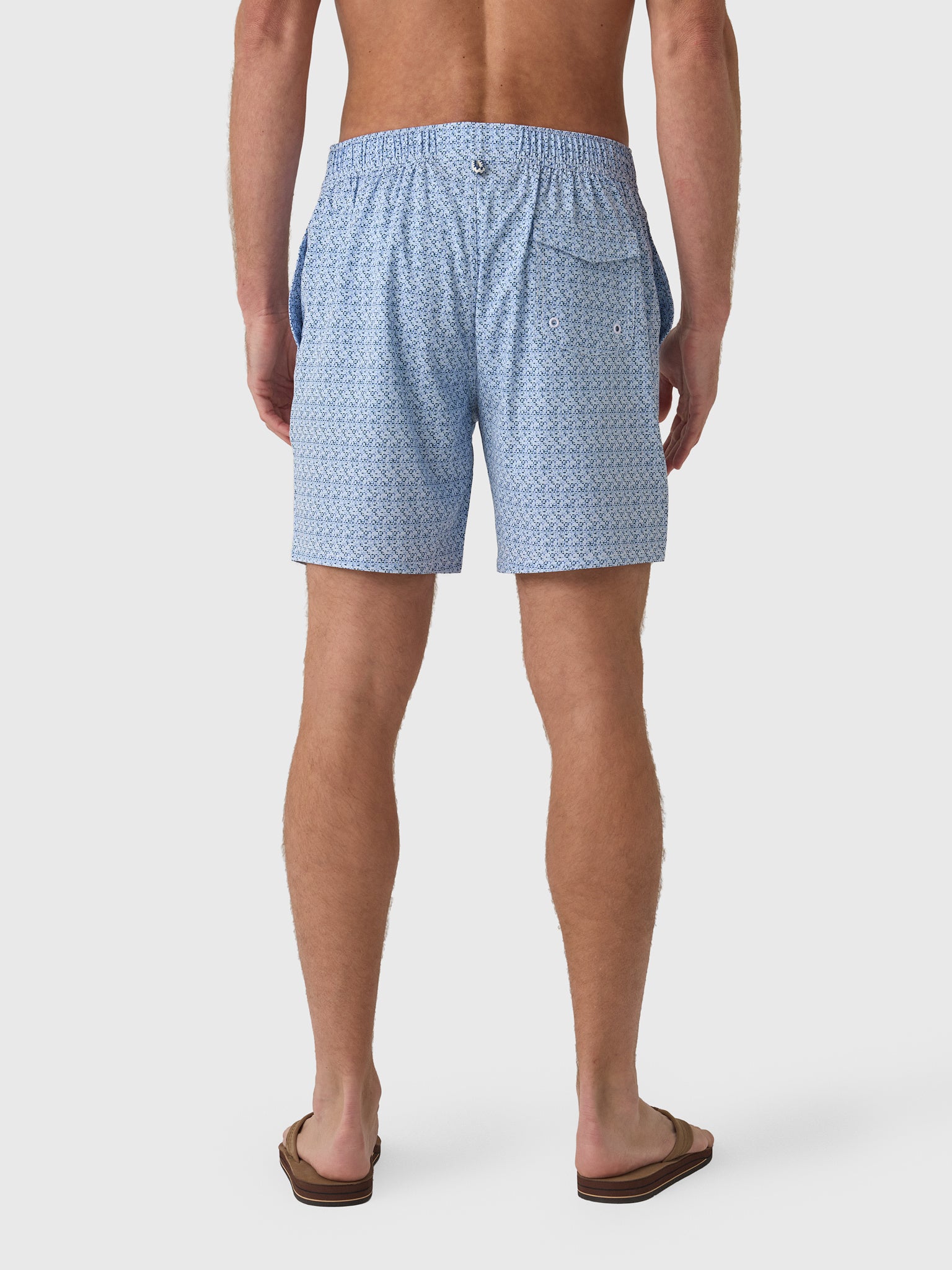 Johnnie-O Men's Barcelona Swim Trunk - Saint Bernard