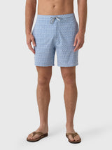 Johnnie-O Men's Barcelona Swim Trunk - Saint Bernard