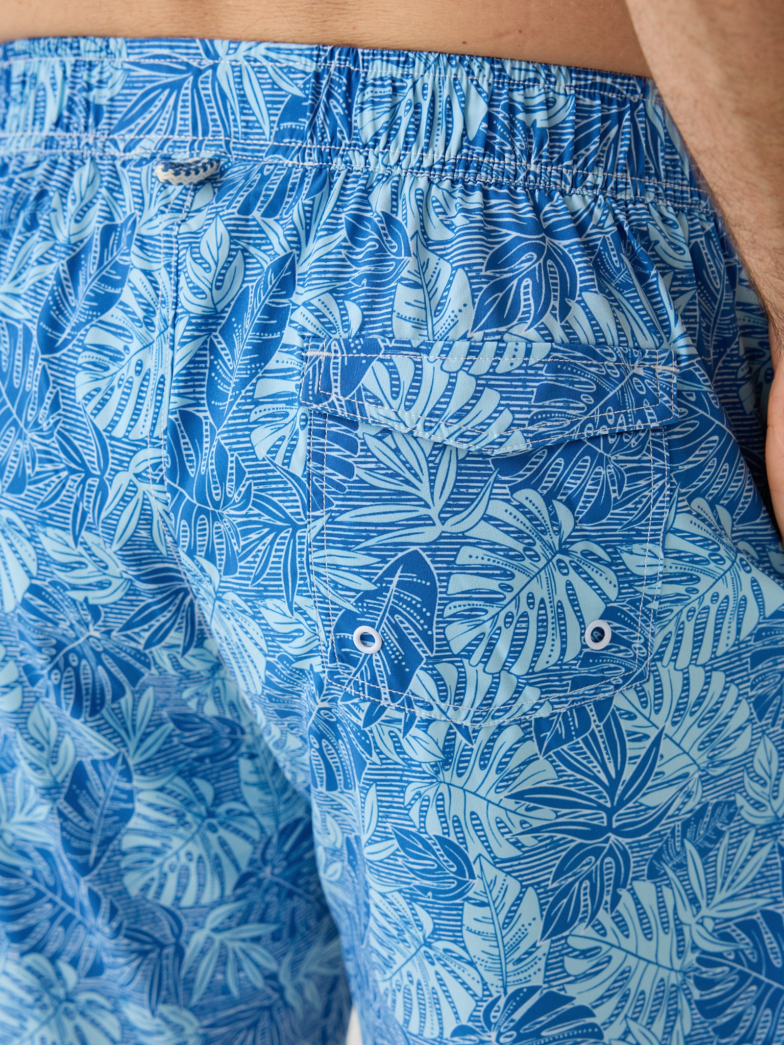 Johnnie-O Men's Curacao Swim Trunk - Saint Bernard