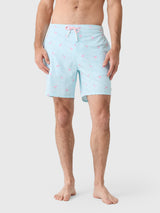 Johnnie-O Men's Caladesi Swim Trunk - Saint Bernard