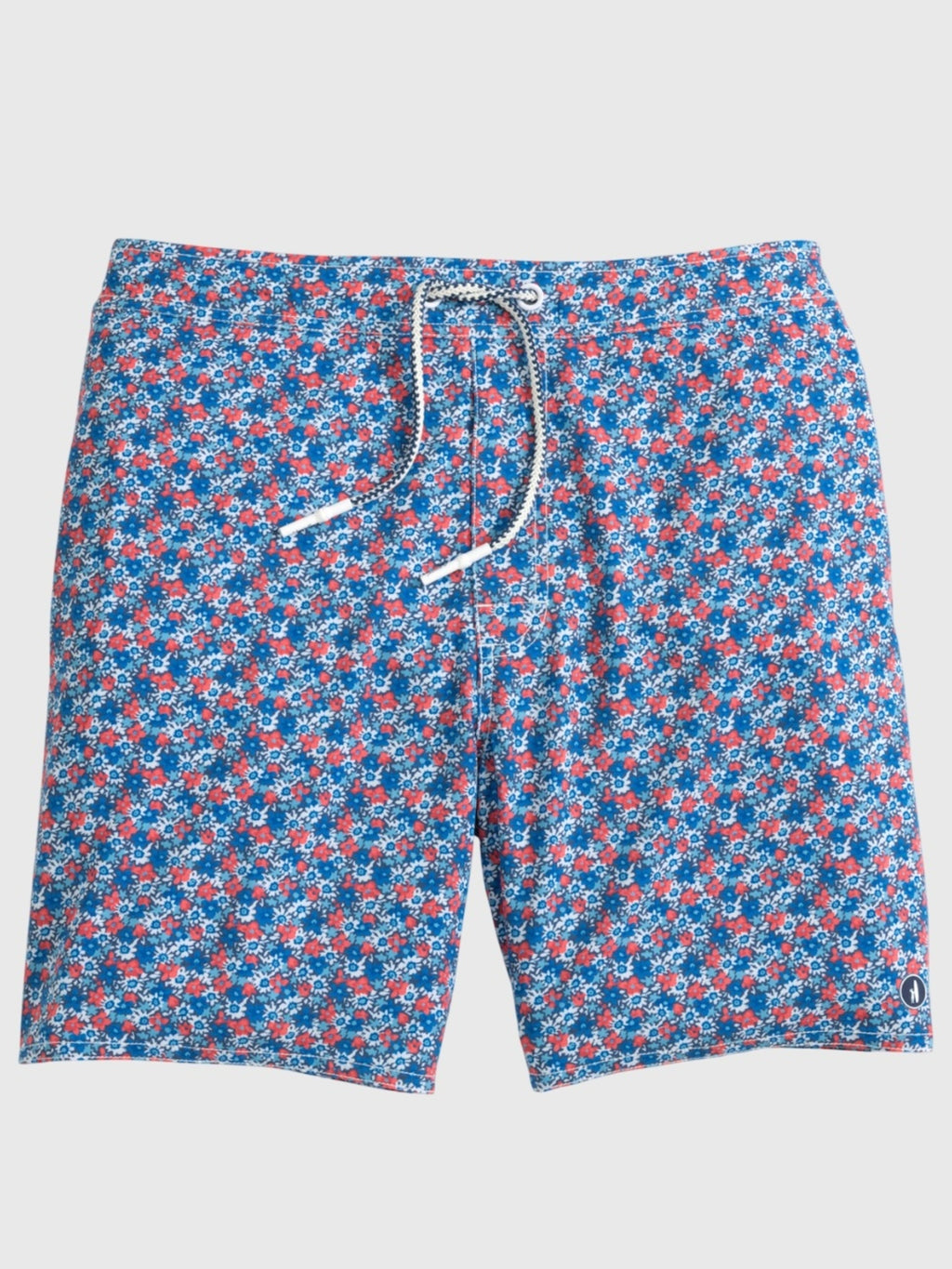 Johnnie-O Men's Freesia Half Elastic 7" Swim Trunk - Saint Bernard
