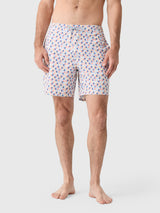 Johnnie-O Men's Shelly Swim Trunk - Saint Bernard