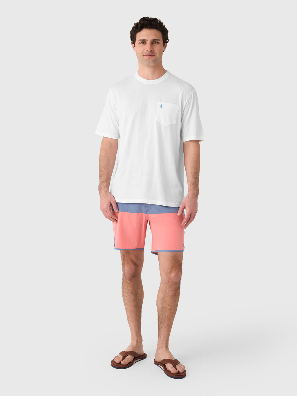 Johnnie-O Men's Tully Swim Trunk - Saint Bernard