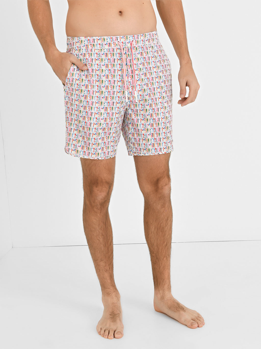 Johnnie-O Men's Swell Swim Trunk - Saint Bernard