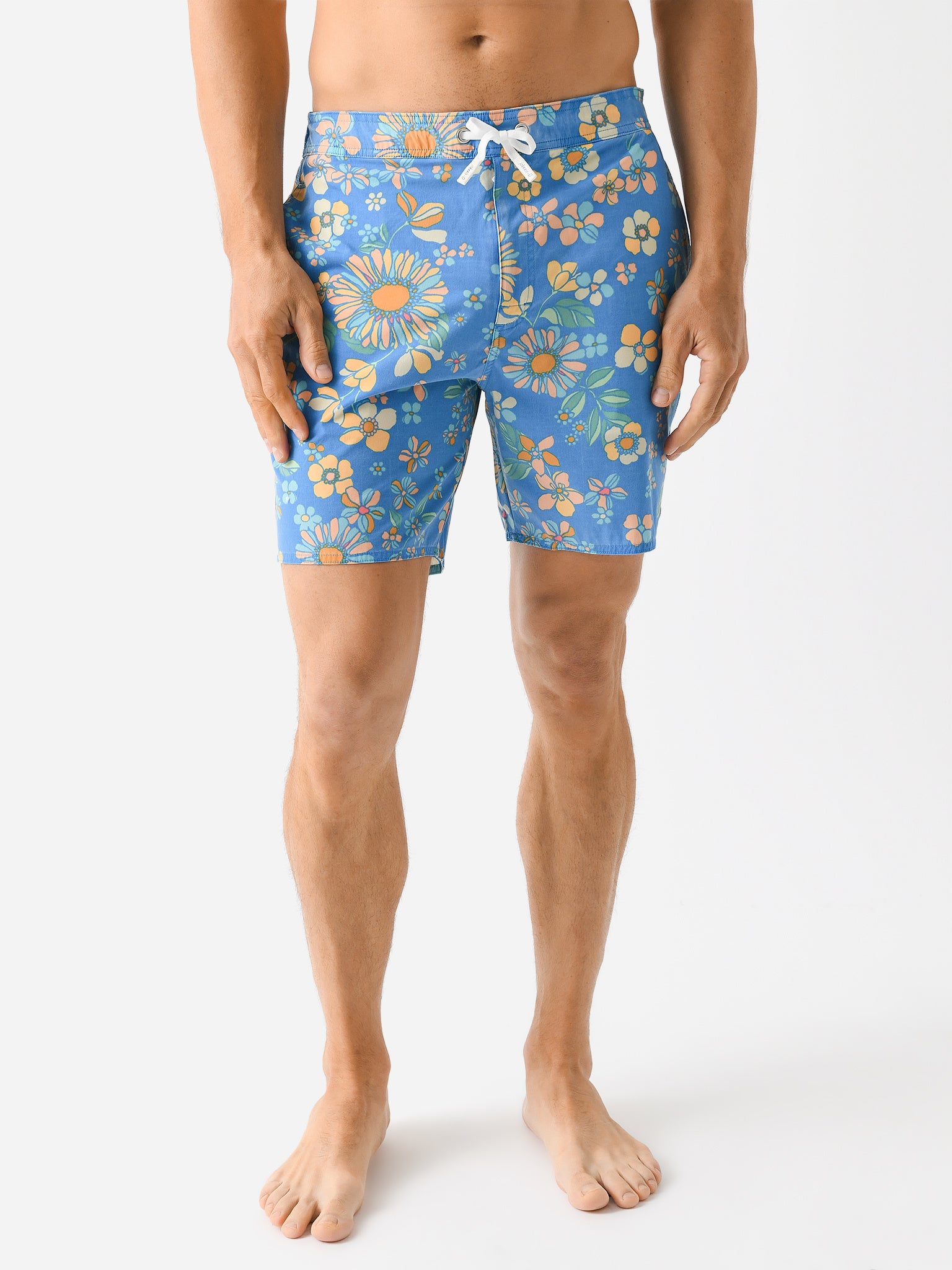 Johnnie-O Men's Breslin Swim Trunk - Saint Bernard