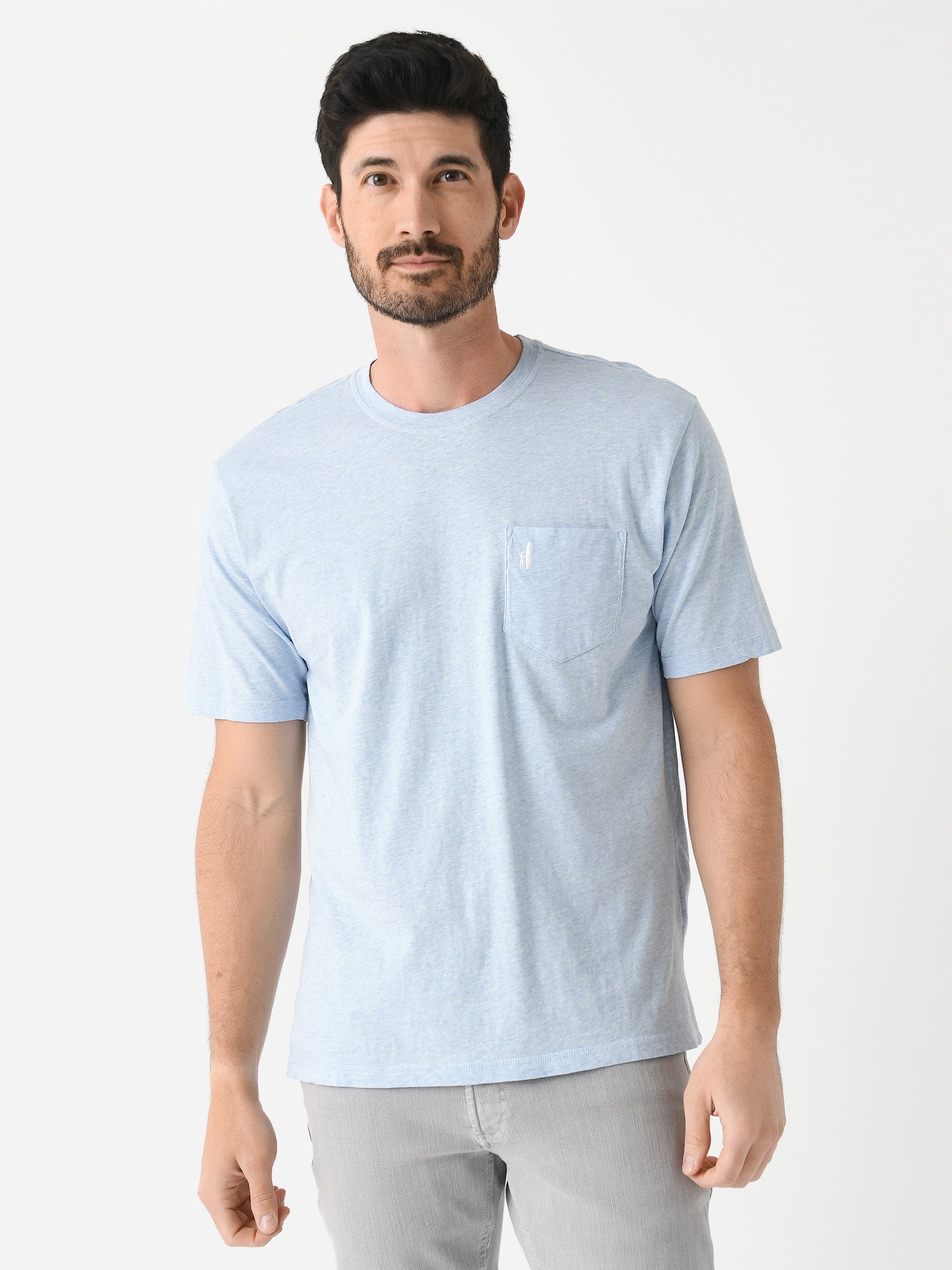 Johnnie-O Men's Heathered Dale T-Shirt - Saint Bernard