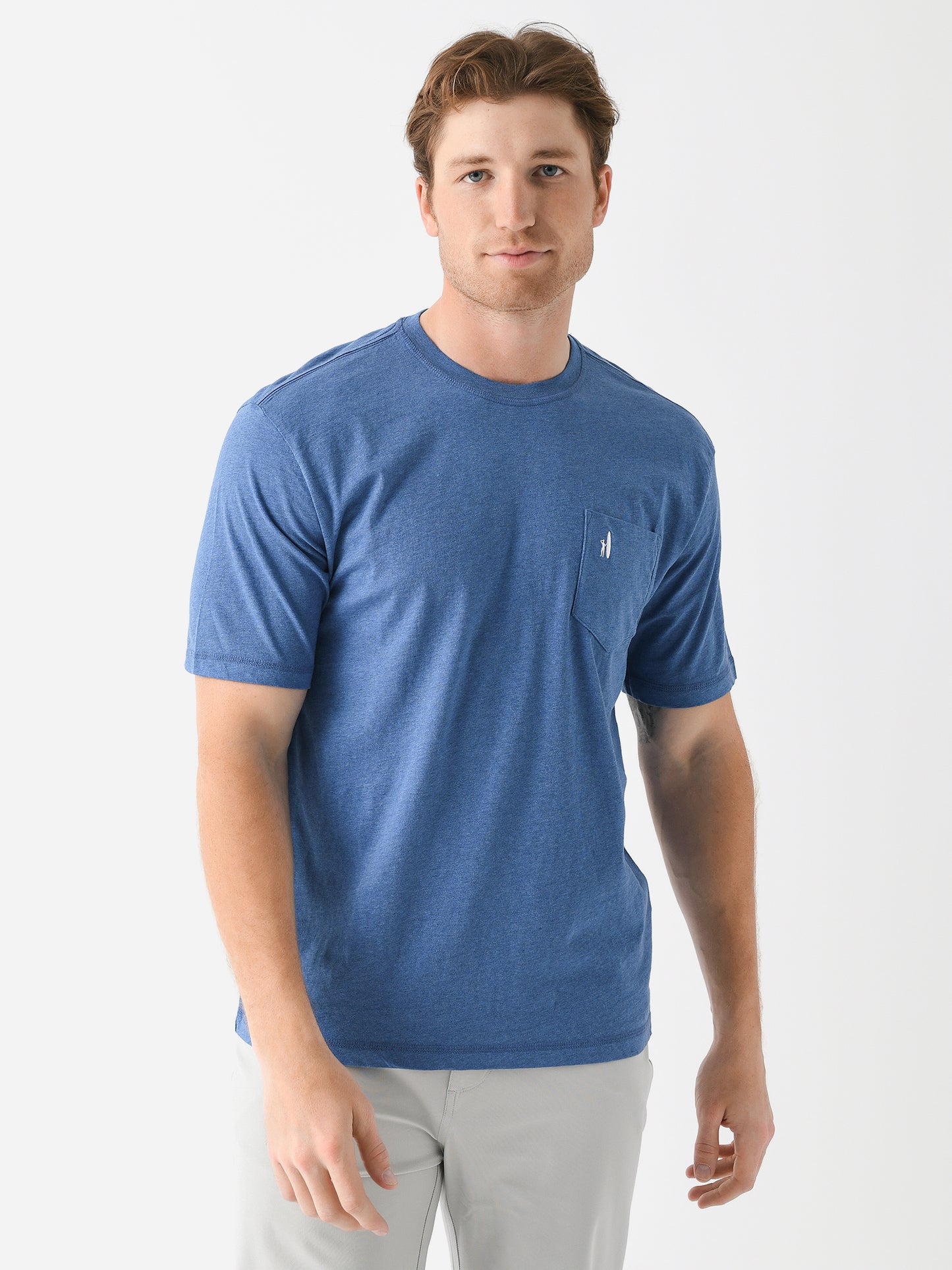 Johnnie-O Men's Heathered Dale T-Shirt - Saint Bernard