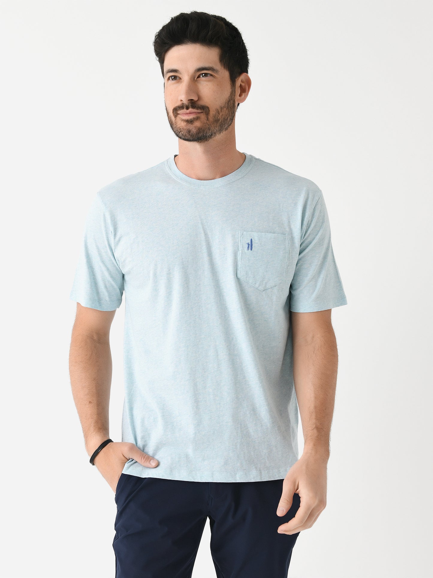 Johnnie-O Men's Heathered Dale T-Shirt - Saint Bernard