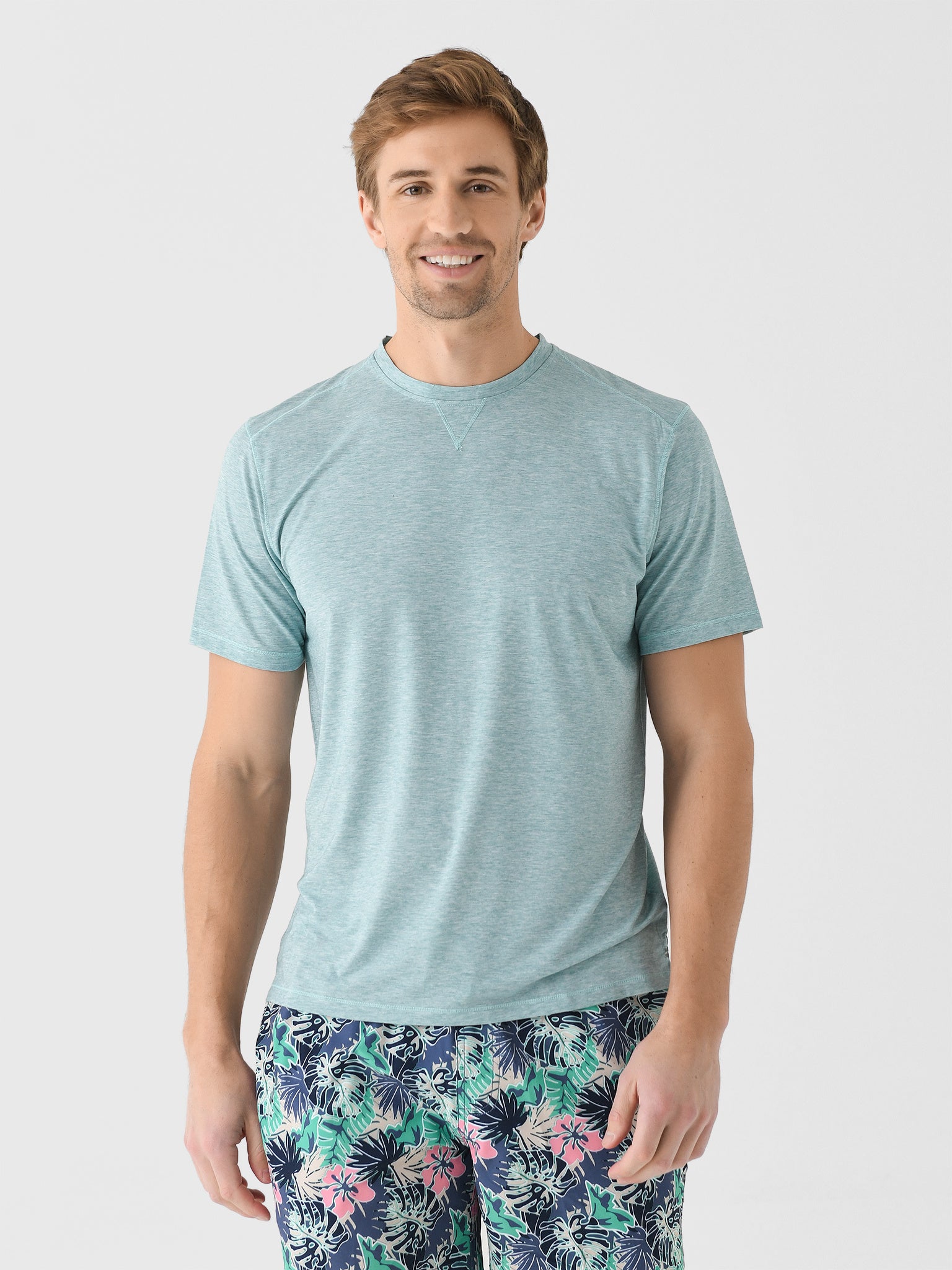 Johnnie-O Men's The Course Performance T-Shirt - Saint Bernard