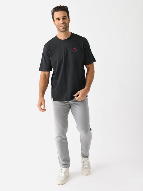 Johnnie-O Men's Collegiate Heathered Spencer Cotton T-Shirt