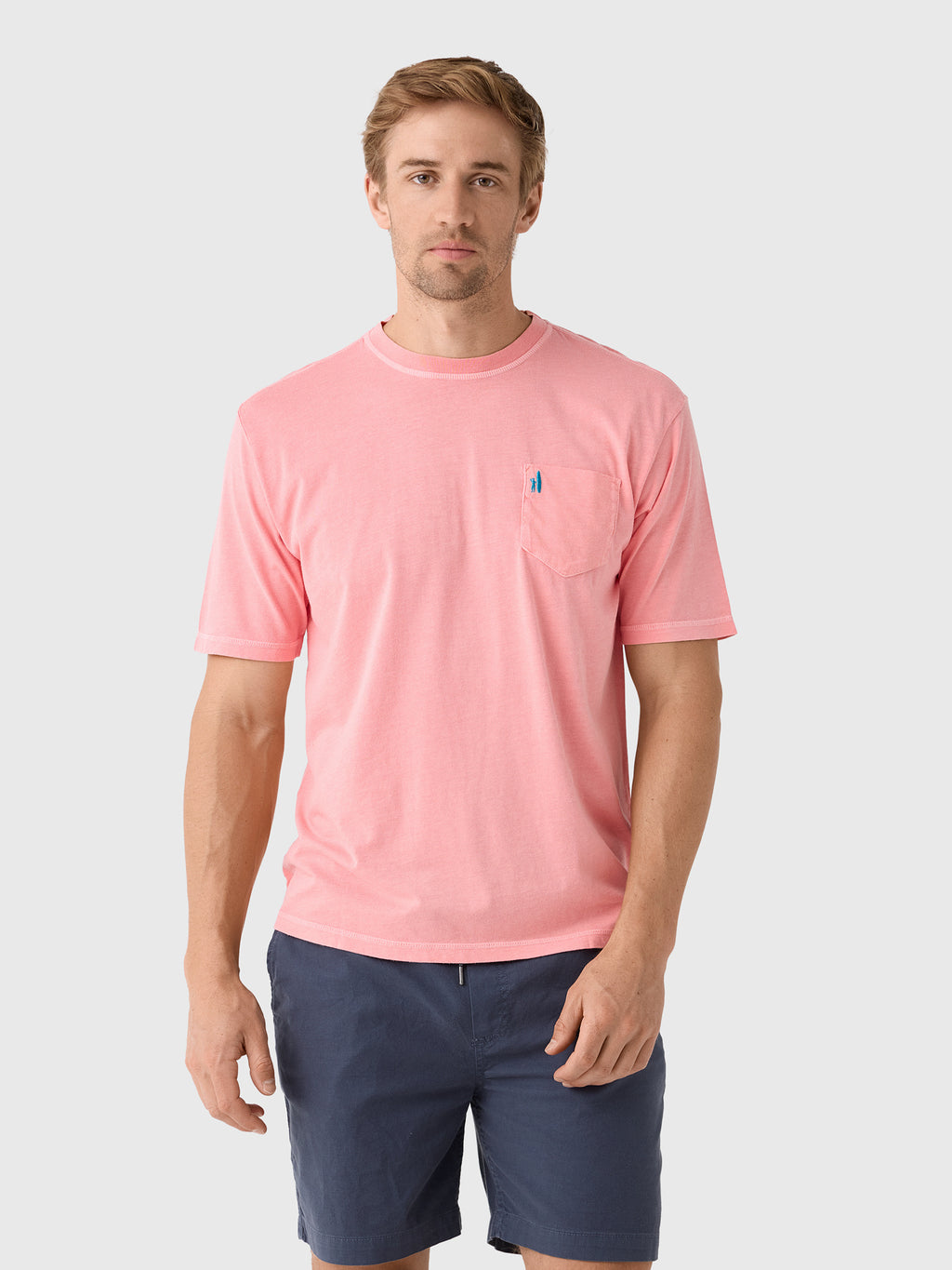 Johnnie-O Men's Dale Pocket T-Shirt - Saint Bernard