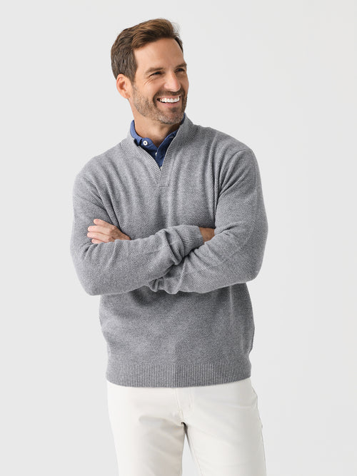 Johnnie-O Men's Esteban Johnny Collar Sweater