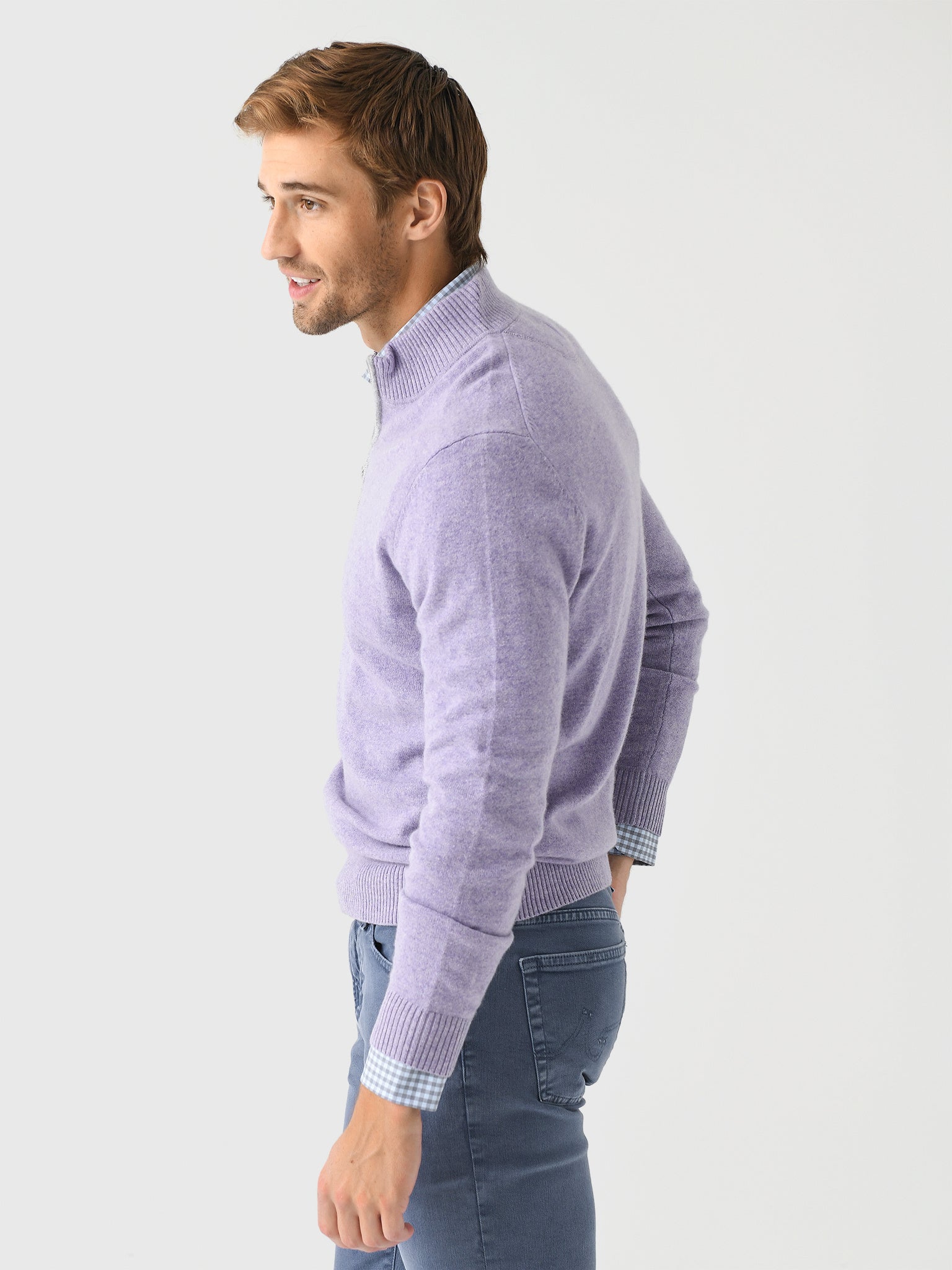 Johnnie-O Men's Mayfair Cashmere Quarter-Zip Sweater | $398.00