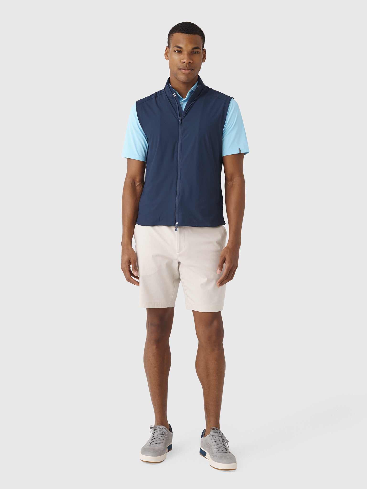 Johnnie-O Men's Zimmer Featherweight Performance Vest - Saint Bernard
