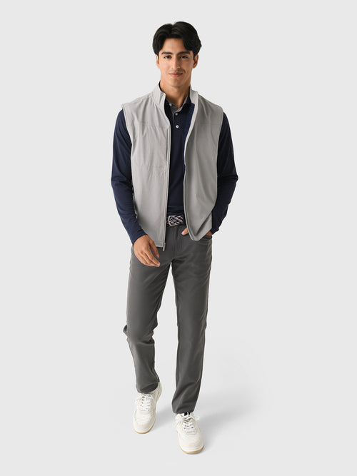 Johnnie-O Men's Big Sur Full-Zip Performance Vest