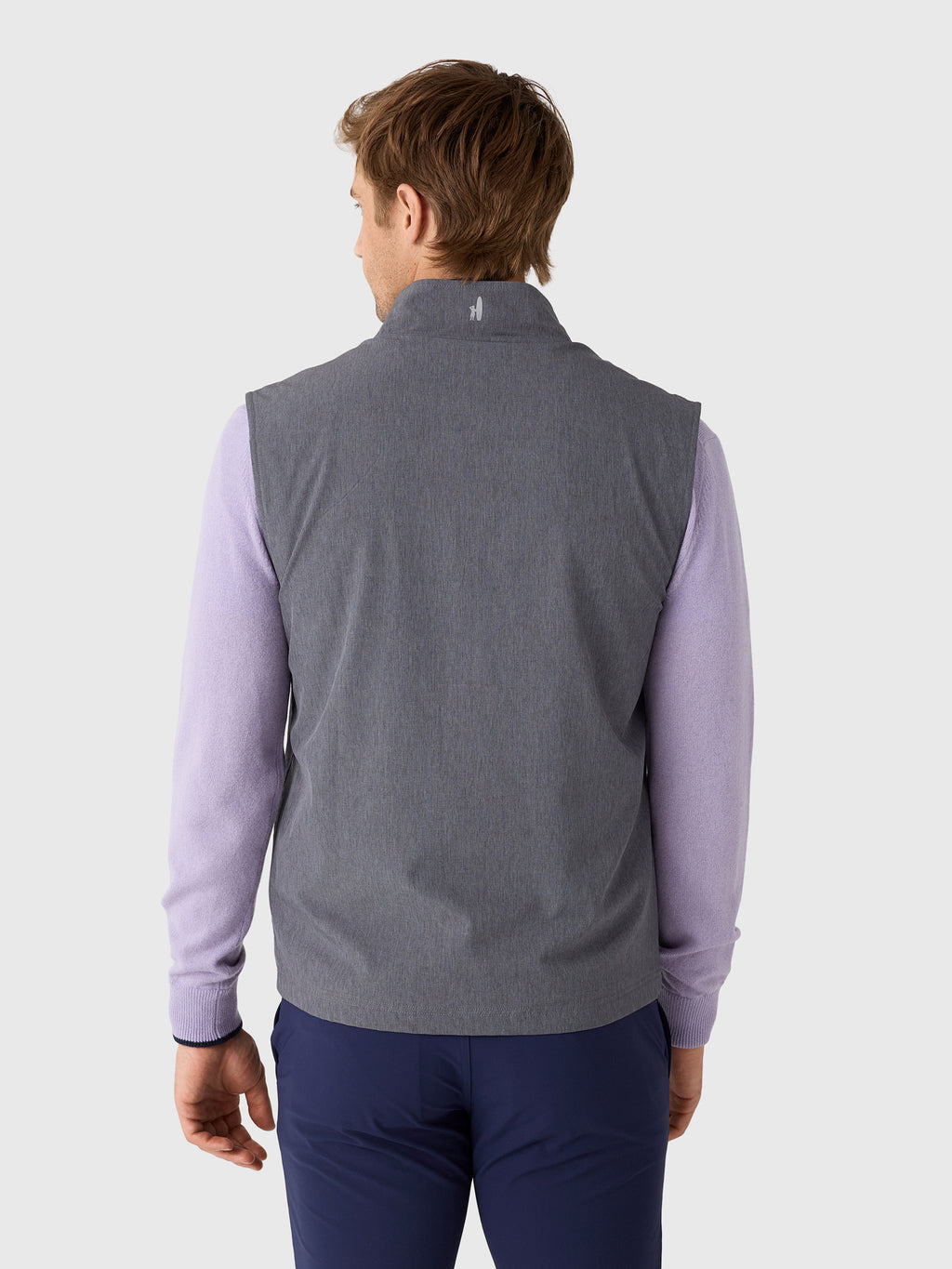 Johnnie-O Men's Big Sur Full-Zip Performance Vest - Saint Bernard