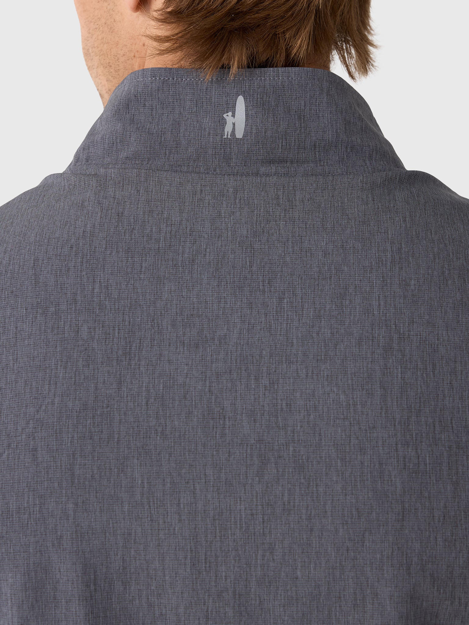 Johnnie-O Men's Big Sur Full-Zip Performance Vest - Saint Bernard