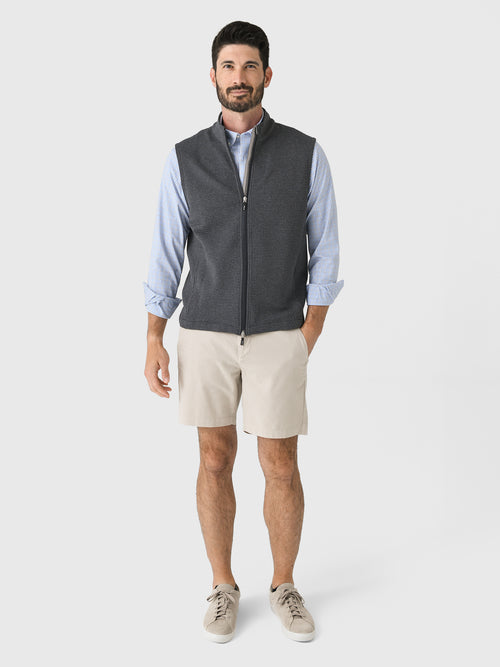 Johnnie-O Men's Reggie Ribbed Performance Vest